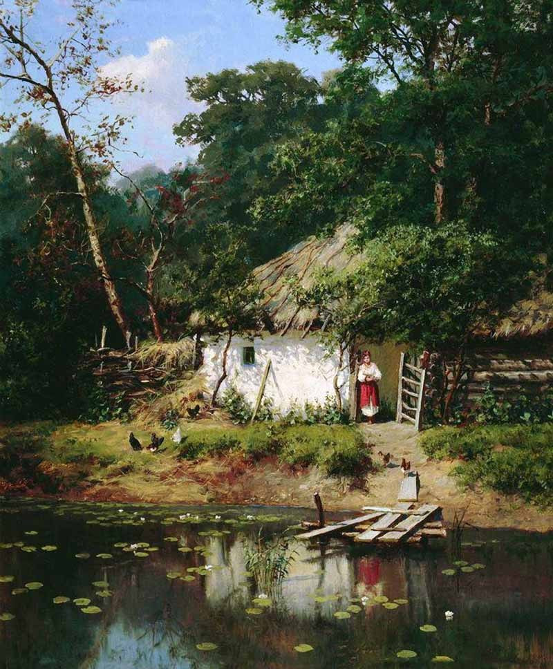 Украинская хата. 1883.jpg