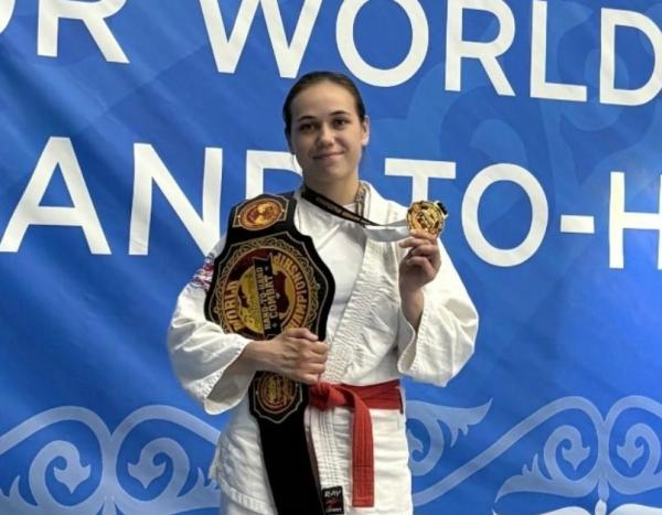 Виктория Мустаева из Перми стала чемпионкой мира по рукопашному бою