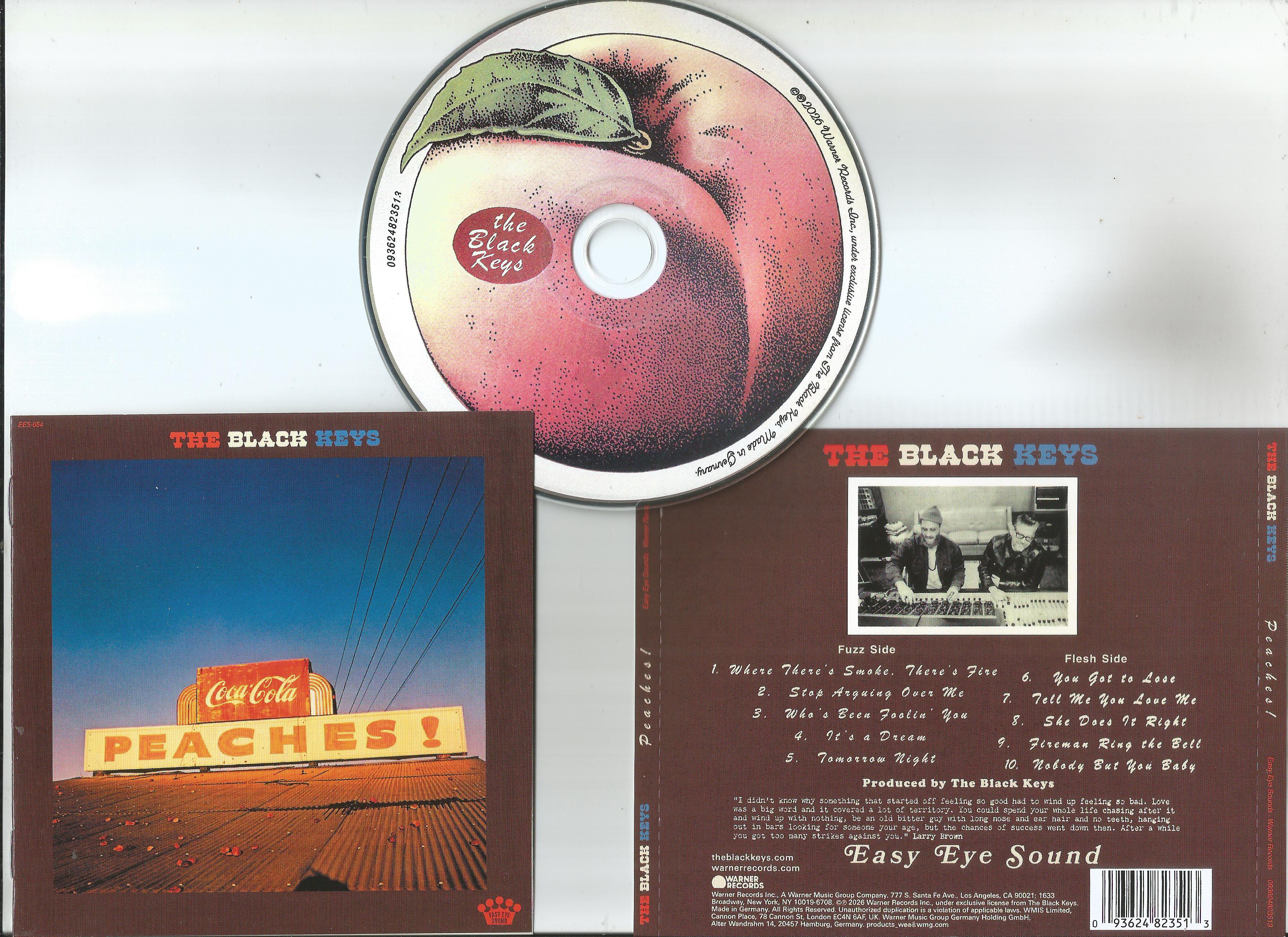 BLACK KEYSб THE Peaches! (jewel case edition, 8page booklet)