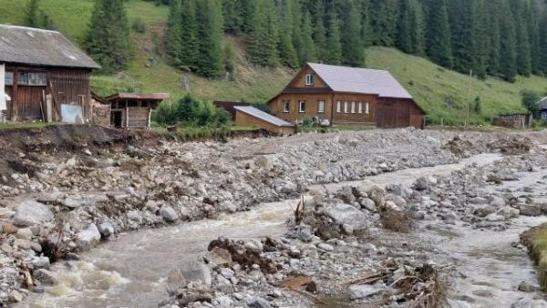 В Кыне Пермского края увеличилось число затопленных домов