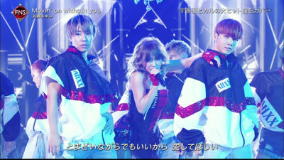 Ayumi Hamasaki Movin On Without You Fns Kayousai 18 First Night 18 12 05 Aziophrenia